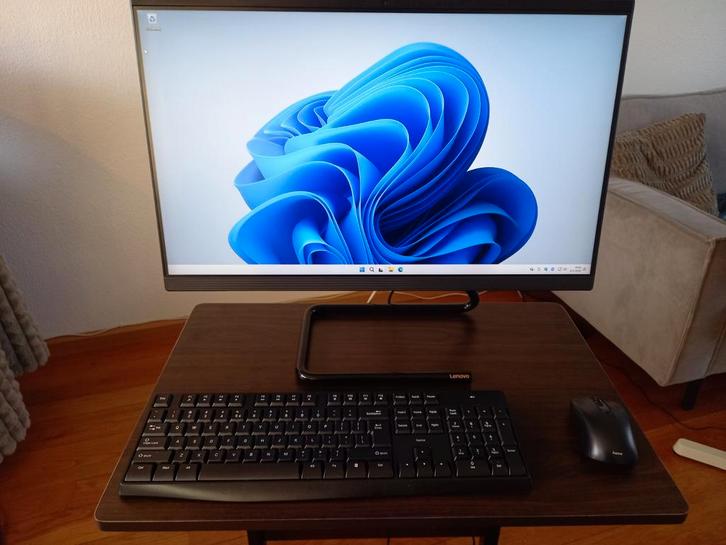 Lenovo All-in-one A340-24ICK, Computers en Software, Desktop Pc's, Zo goed als nieuw, SSD, Ophalen