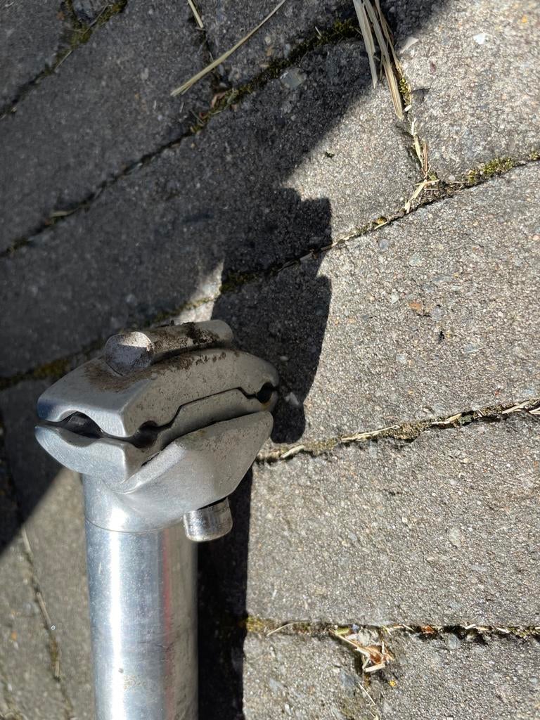 Zadelpen - Aluminium, Fietsen en Brommers, Gebruikt, Overige typen, Ophalen of Verzenden, Aluminium