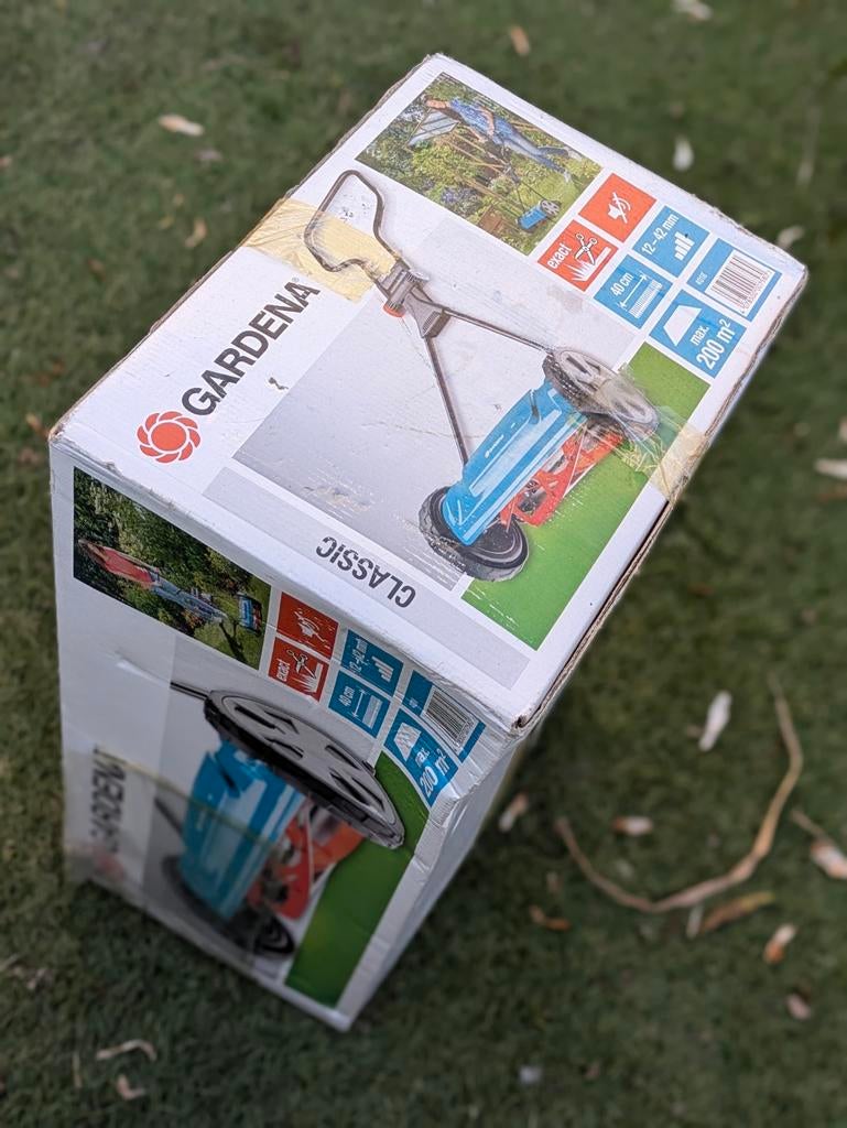 Gardena Classic Kooimesmaaier - Nieuw en Ongebruikt, Handgrasmaaier, Nieuw, Ophalen of Verzenden, 40 t/m 49 cm