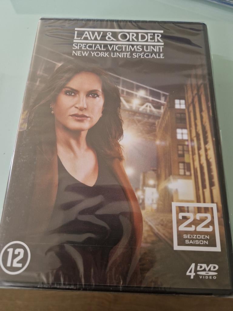 Law & Order SVU Seizoen 22 DVD - Nieuw in verpakking, Cd's en Dvd's, Dvd's | Tv en Series, Boxset, Drama, Ophalen of Verzenden