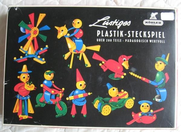 Kohler Lustiges Plastik Steckspiel (Paedagogisch Wertvoll), Ophalen of Verzenden