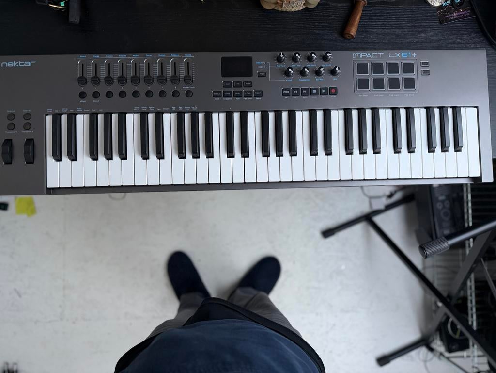 Nektar Impact LX61+ MIDI Keyboard Controller, Overige merken, 61 toetsen, Ophalen of Verzenden, Zo goed als nieuw