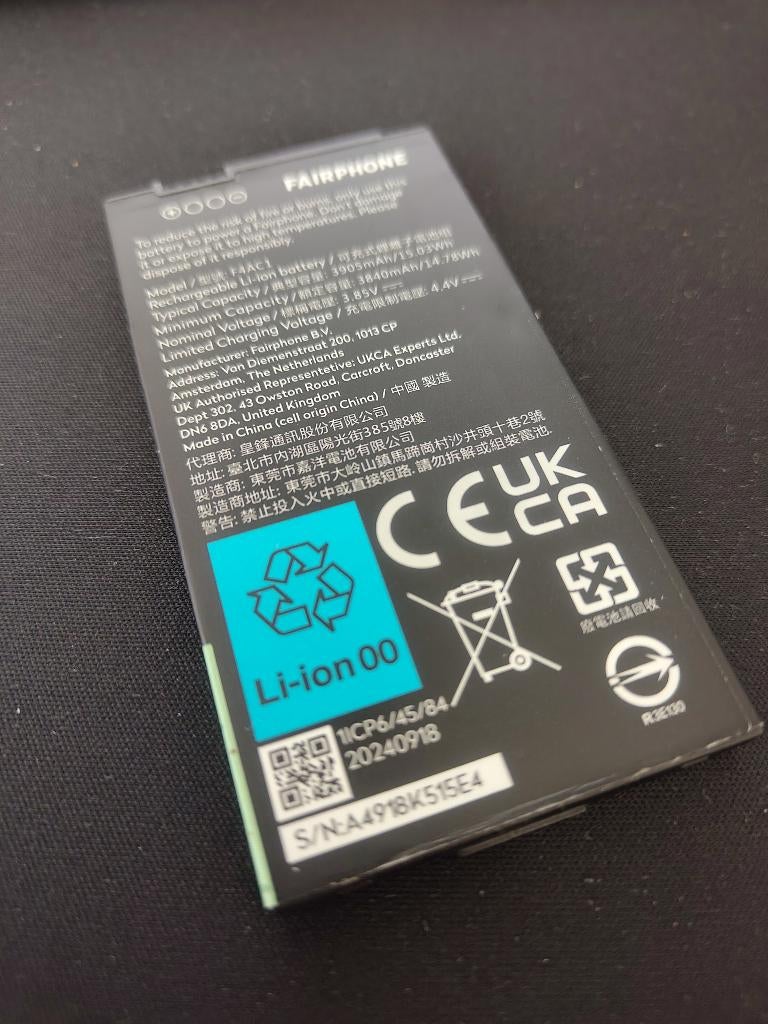 Fairphone 4 batterijen (x2), Ophalen, Gebruikt, Overige merken