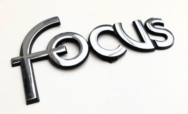 Ford Focus logo merk embleem, Ophalen of Verzenden, Gebruikt, Auto's