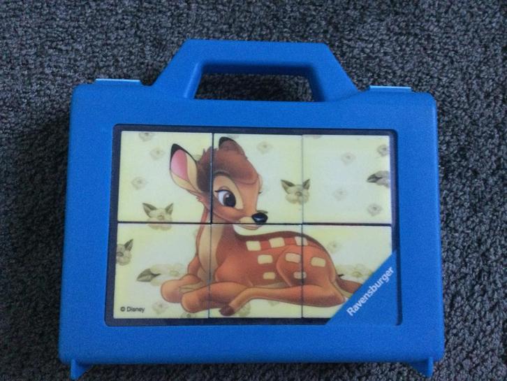 Ravensburger Disney Bambi Schuifpuzzel in Koffer.Nieuwstaat, Kinderen en Baby's, Speelgoed | Kinderpuzzels, Gebruikt, 2 tot 4 jaar