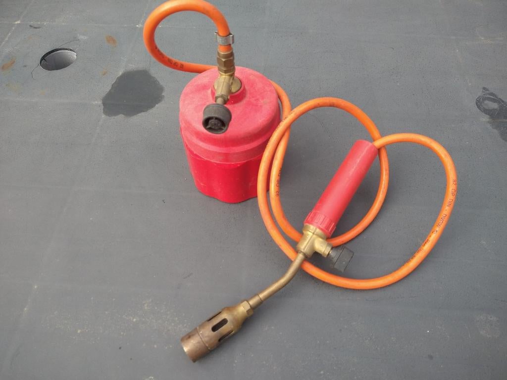 Gasbrander, Ophalen, 1200 watt of meer, 30 tot 70 mm