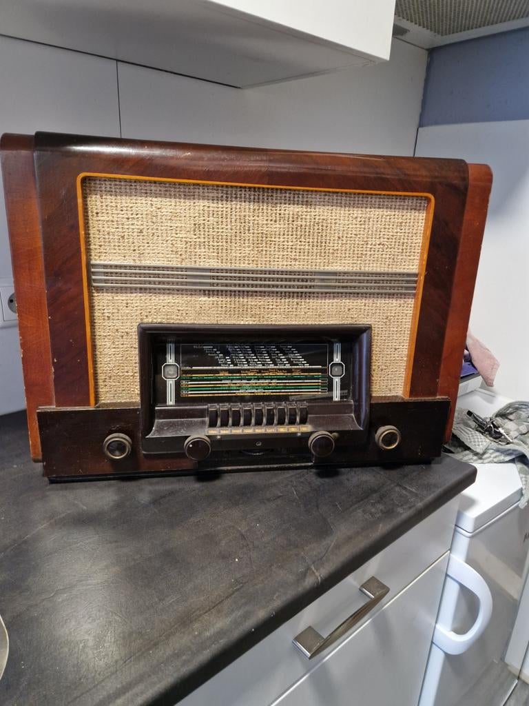 Philips radio 1939 ( Buizenradio), Antiek en Kunst, Antiek | Tv's en Audio, Ophalen