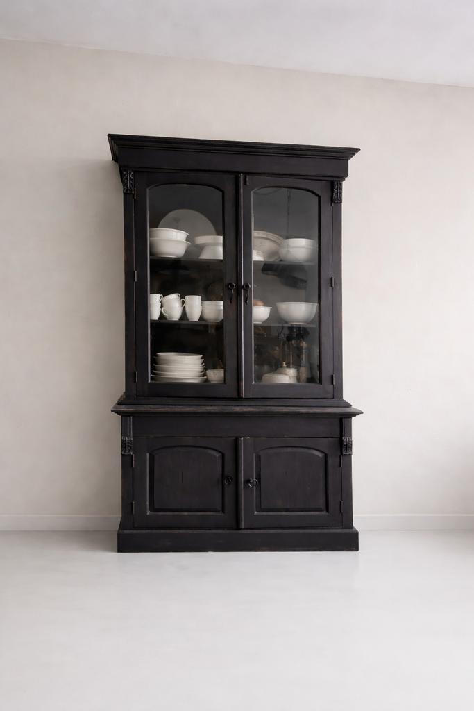 Franse Brocante Buffetkast / Servieskast – Begin 20e eeuw, Huis en Inrichting, Kasten | Buffetkasten, Ophalen of Verzenden, Zo goed als nieuw