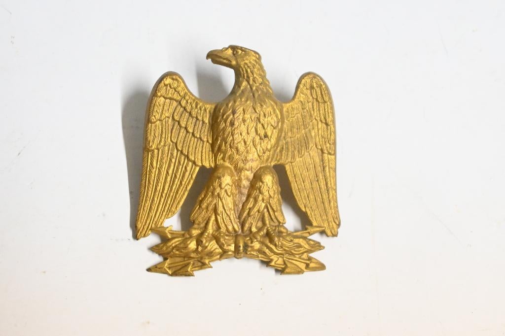 Aigle de Giberne frankrijk adelaar tbv patronentas, Ophalen of Verzenden, Landmacht, Overige gebieden, Embleem of Badge