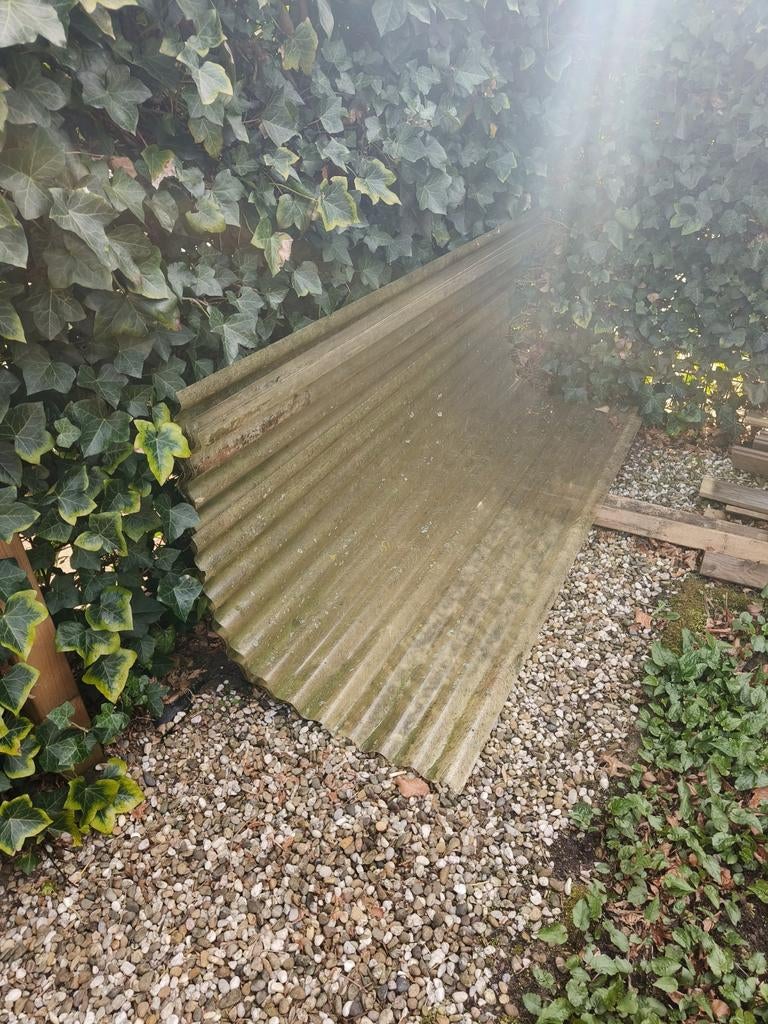 6 golfplaten, Ophalen of Verzenden, Zwart, 15 m² of meer, Golfplaat