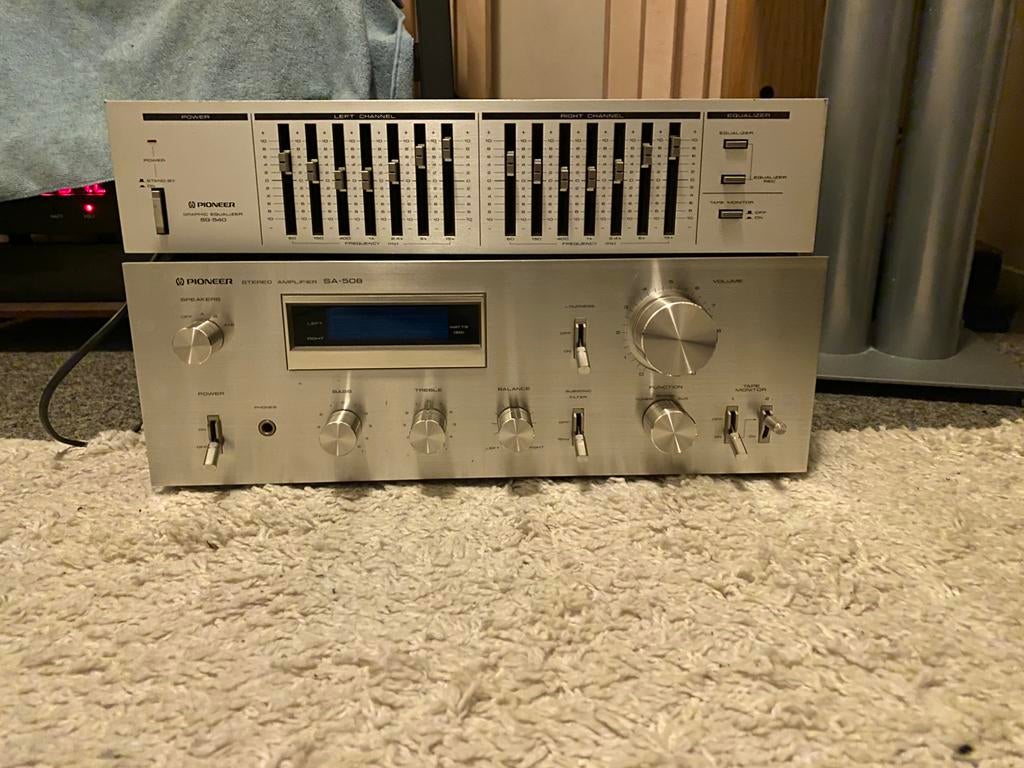 PIONEER SA508 &SQ540, Ophalen of Verzenden, Zo goed als nieuw, Pioneer
