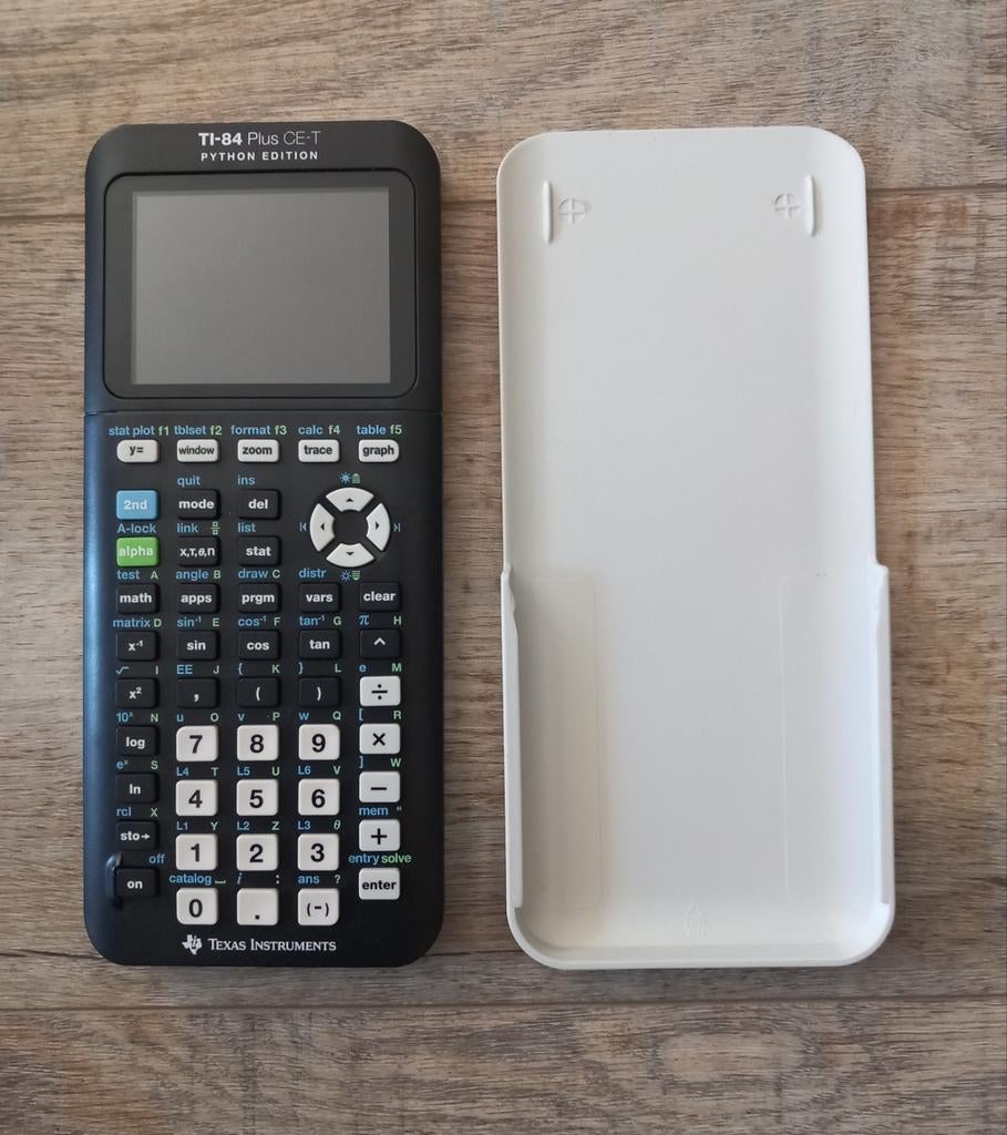 TI-84 Plus CE-T rekenmachine te koop ZGAN, Ophalen of Verzenden, Zo goed als nieuw