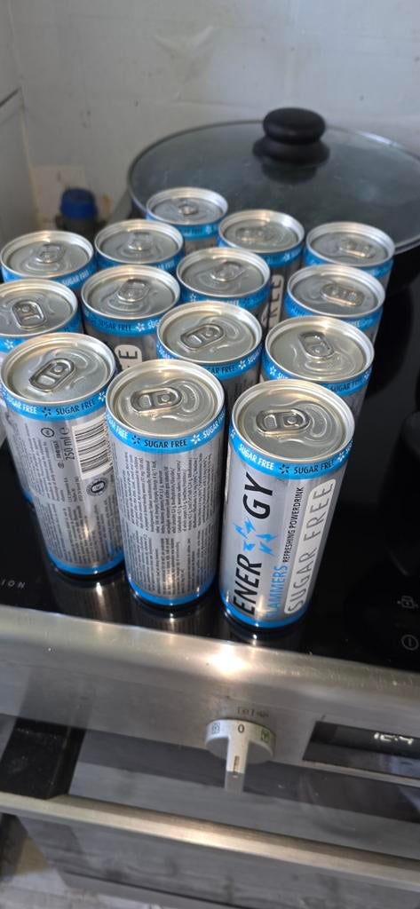 Slammers suikervrije energy, Ophalen