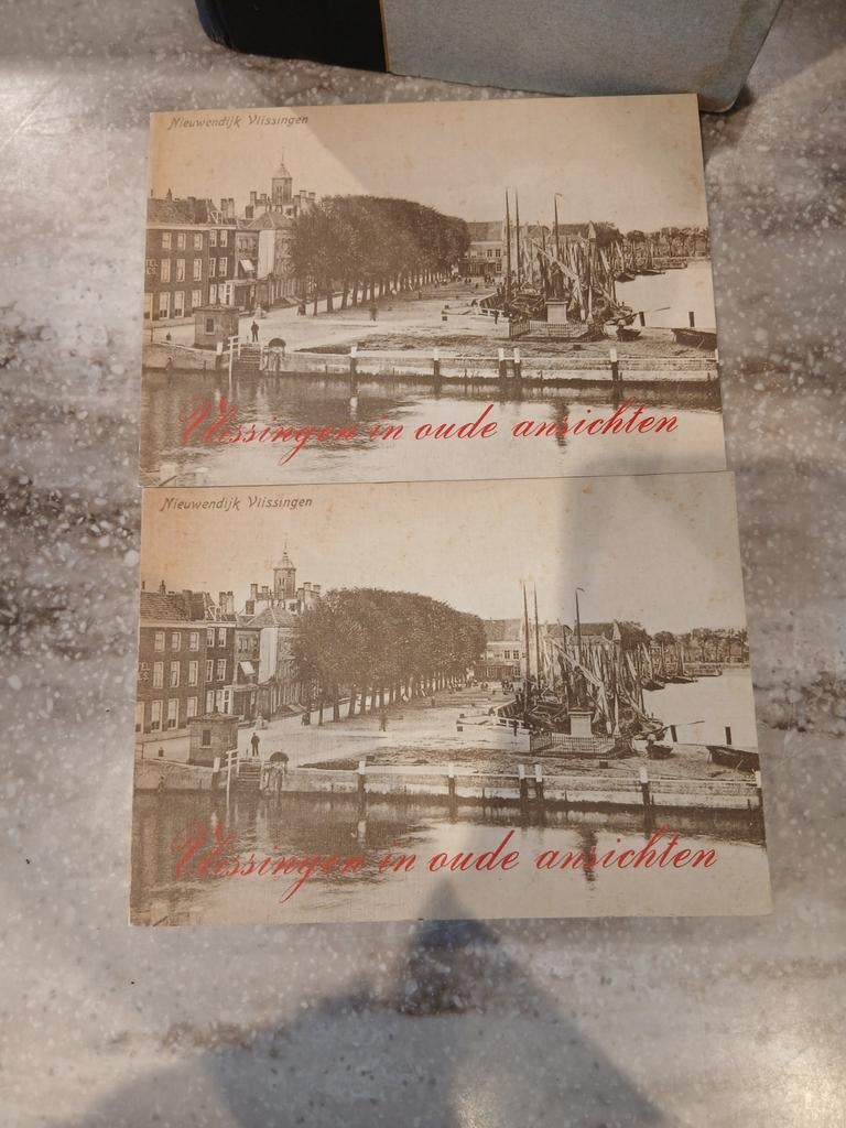Vlissingen in oude ansichten 2x, Ophalen of Verzenden, 20e eeuw of later, Gelezen, Onbekend