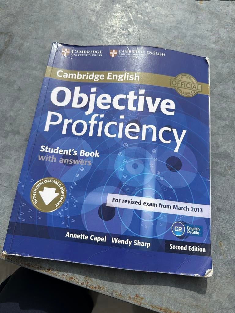 Cambridge English Objective Proficiency Student's Book, Boeken, Ophalen of Verzenden, Gelezen, Non-fictie