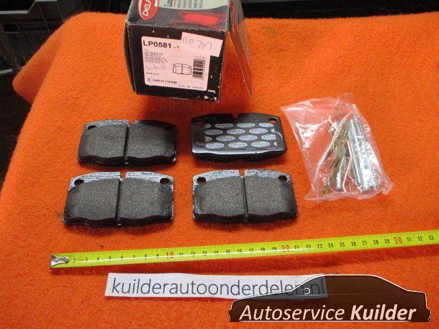 Remblokken voorzijde Opel Ascona C Kadett E Manta B bp747 De, Auto-onderdelen, Remmen en Aandrijving, -, -, Opel, Nieuw