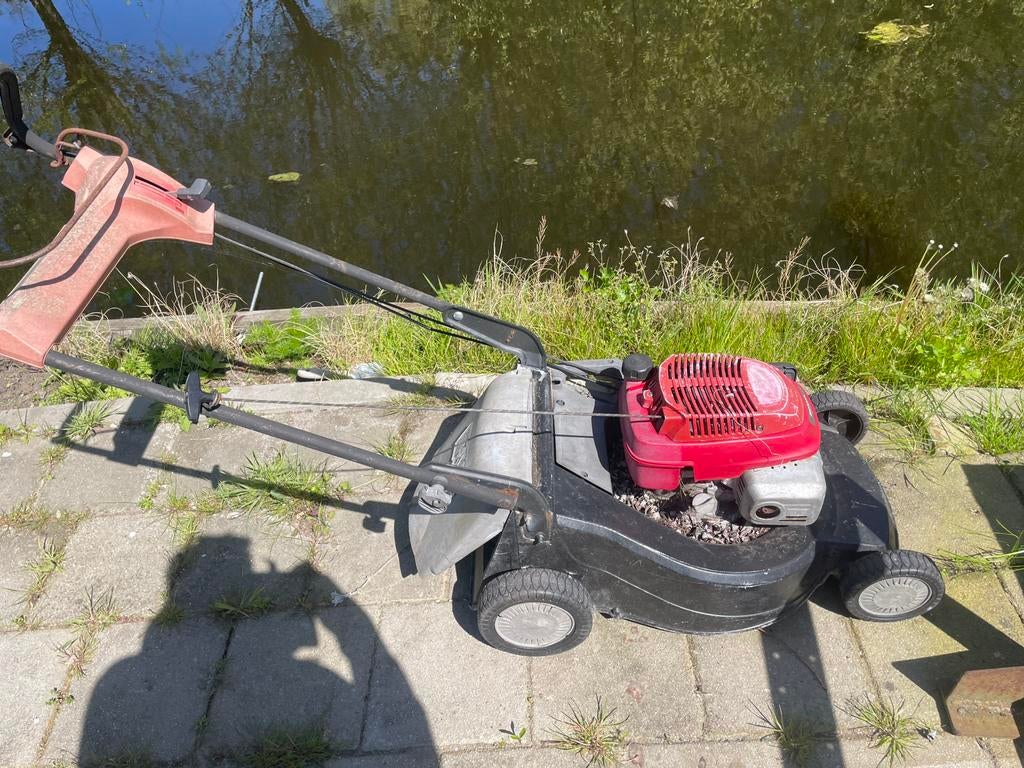 Honda grasmaaier met defect, Ophalen of Verzenden, Zo goed als nieuw