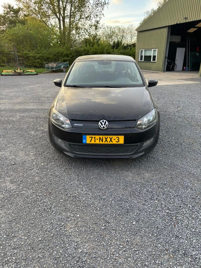 Volkswagen Polo 1.2 TDI 55KW BM 2011 Zwart, Auto's, Voorwielaandrijving, 74 pk, 1199 cc, 96 €/maand