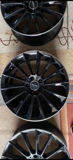 GMP Stellar Zwarte Velg 19 inch met gepolijste rand, 19 inch, Gebruikt, Velg(en), Ophalen of Verzenden