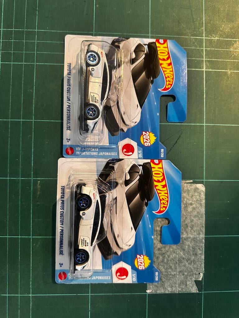 Hot wheels toyota prius custom (met dakkoffer), Ophalen of Verzenden, Zo goed als nieuw, Auto, Overige merken