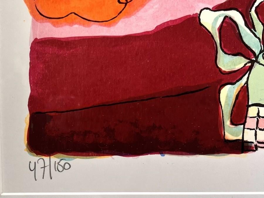 1025. Zeefdruk, Patty Harpenau - ''Green Appels'', 1996, Antiek en Kunst, Kunst | Litho's en Zeefdrukken, Ophalen of Verzenden