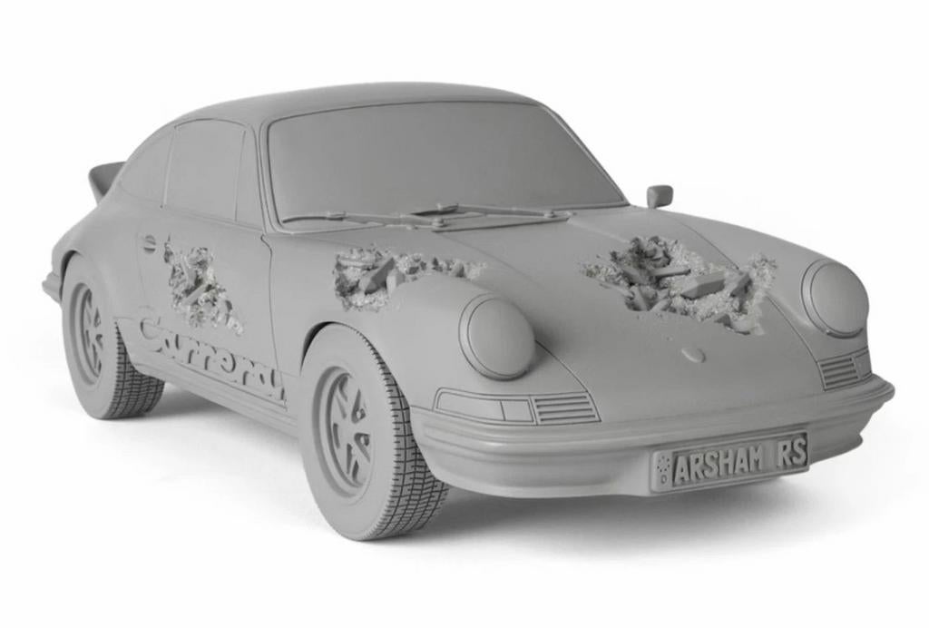 Daniel Arsham Eroded Porsche Carrera RS 37/500 LIMITE, Ophalen