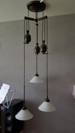 Mooie antieke koperen Lamp, Huis en Inrichting, Lampen | Hanglampen, Ophalen of Verzenden, Zo goed als nieuw, Minder dan 50 cm