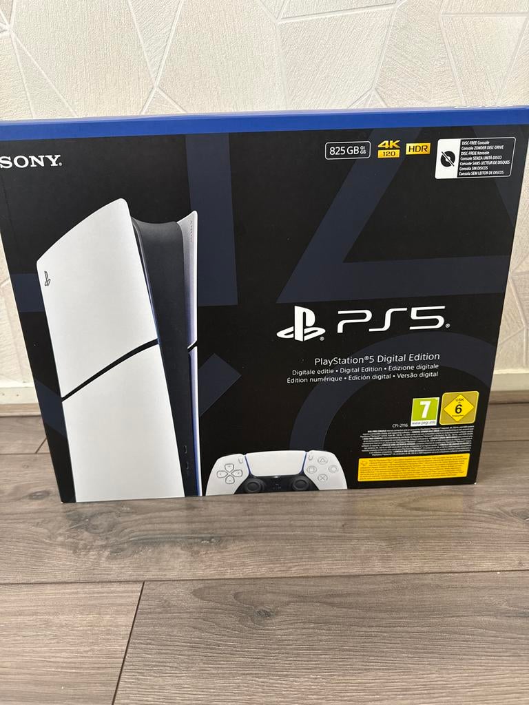 PlayStation 5 Digital Edition, Spelcomputers en Games, Ophalen of Verzenden, Nieuw