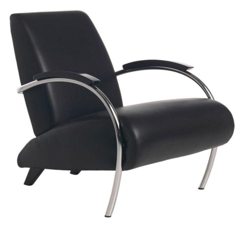 Gelderland fauteuil 5470, Huis en Inrichting, Fauteuils, Ophalen, Gebruikt, Leer