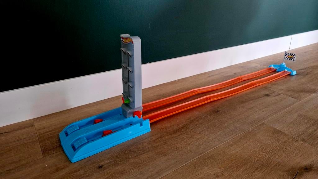 Hot Wheels Action Championship racebaanset, Ophalen of Verzenden, Hot Wheels, Handmatig, Racebaan