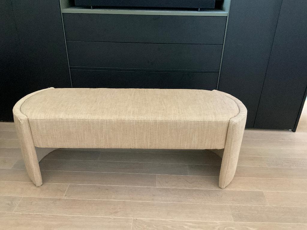 Hocker, Huis en Inrichting, Banken | Voetenbanken en Poefen, Ophalen, Minder dan 50 cm, 100 tot 125 cm, Zo goed als nieuw