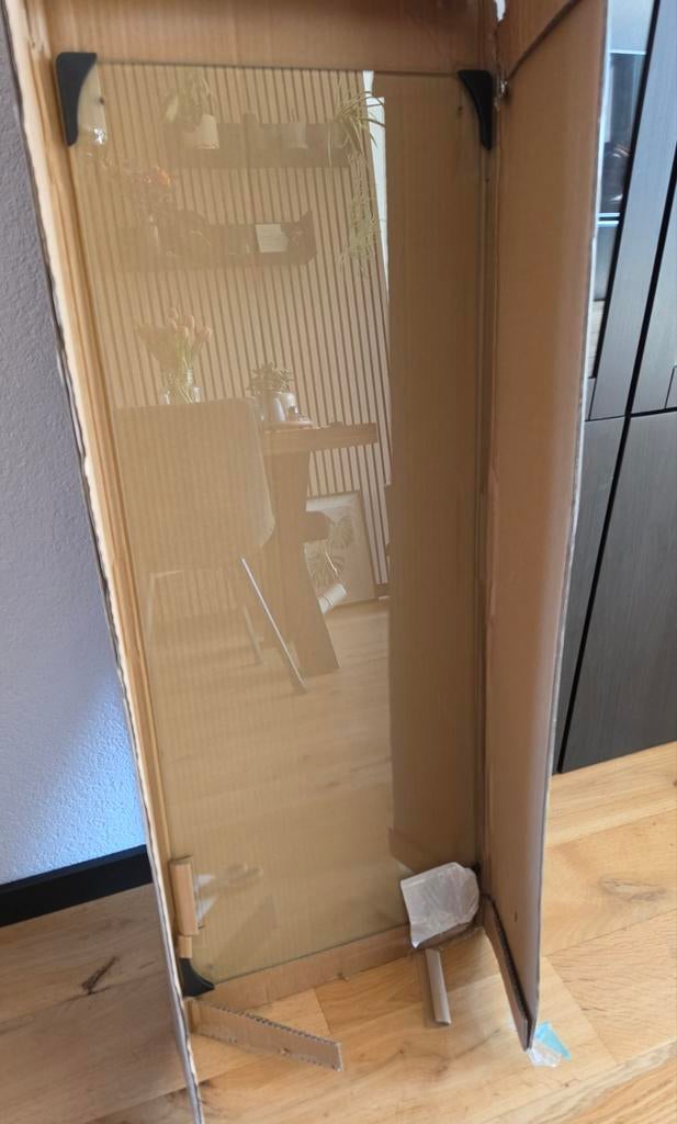 Spatscherm 100x40x0,6, Ophalen, Nieuw