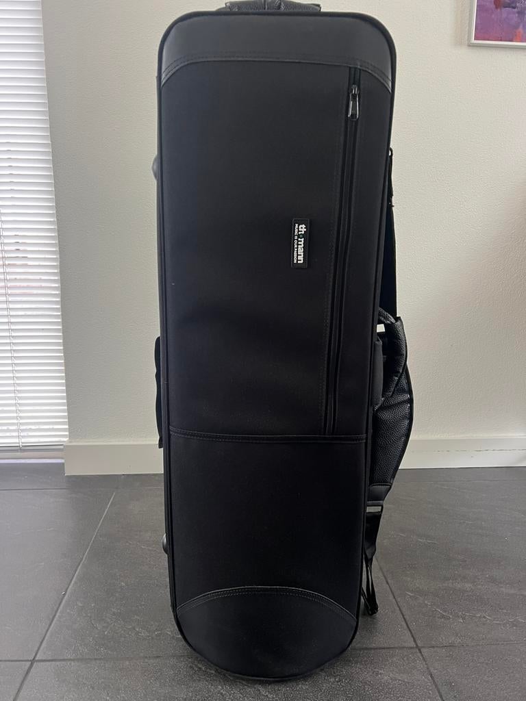 Gigbag / trekking trolley voor tenor trombone, Ophalen of Verzenden, Nieuw, Trombone