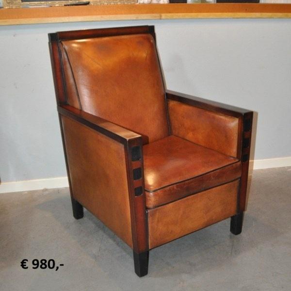 Lounge Atelier schapenlederen meubels, Huis en Inrichting, Banken | Sofa's en Chaises Longues, Zo goed als nieuw, Eenpersoons