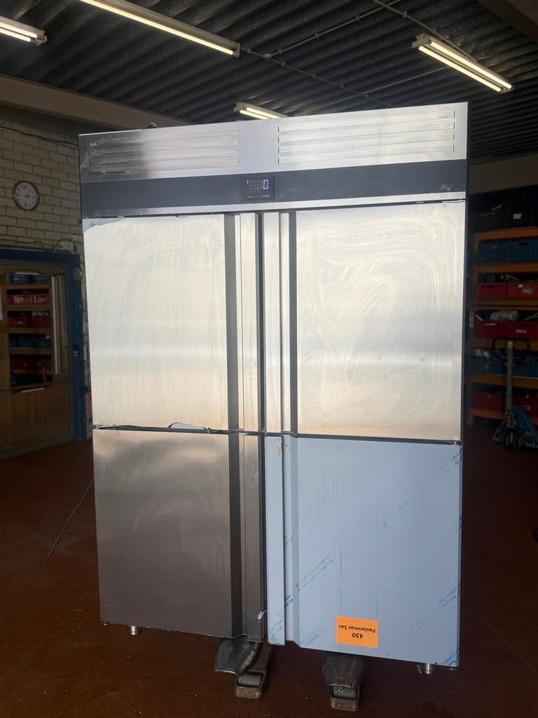 Grote RVS Koelkast met 1400L inhoud - KSF1482 verlichting, Ophalen, 200 liter of meer, 60 cm of meer, 160 cm of meer
