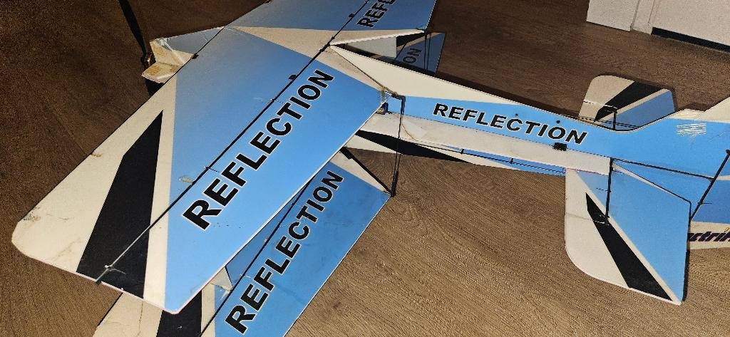 RC Indoor Vliegtuig Reflection van Great Planes 80 CM lang, Ophalen of Verzenden, Gebruikt, Elektro, RTF (Ready to Fly)