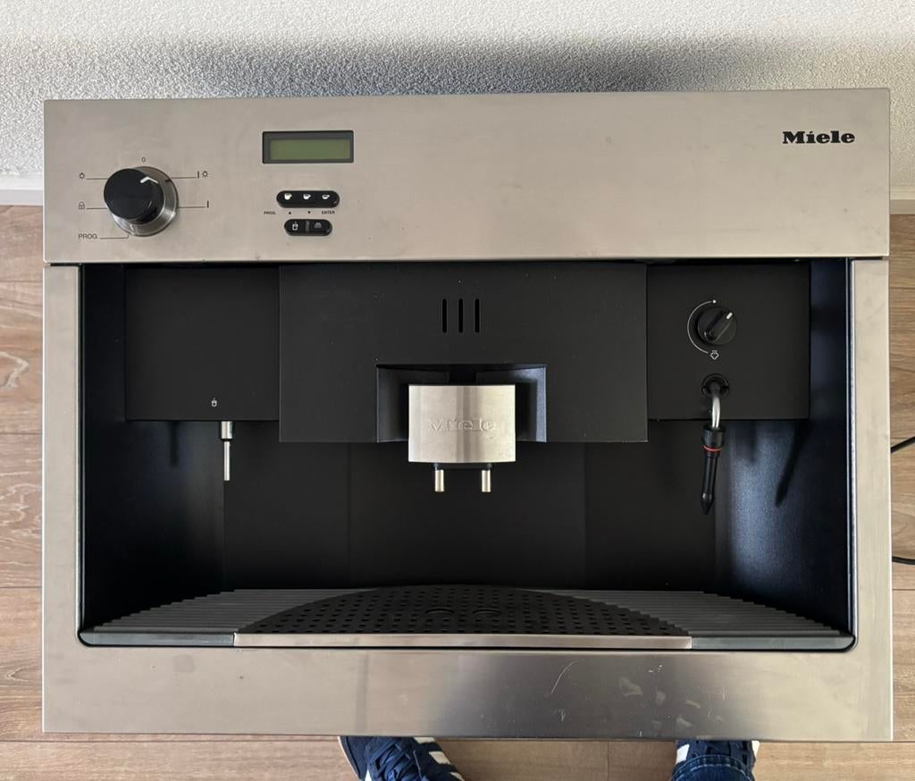 miele inbouw koffiesetapparaat 11/ 45013734, Witgoed en Apparatuur, Koffiezetapparaten, 10 kopjes of meer, Ophalen, Gebruikt, Koffiemachine