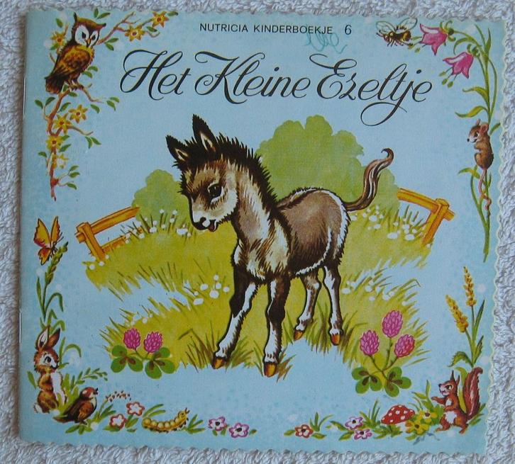 Nutricia Kinderboekje nr. 6 Het kleine Ezeltje (blauw logo), Verzamelen, Merken en Reclamevoorwerpen, Gebruikt, Overige typen