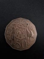 Australië 50 Cent 1975, Ophalen of Verzenden, Losse munt, Zilver