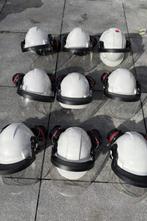 6 stuks WIT Peltor 3M Veiligheidshelm Vizier/gehoor, Doe-het-zelf en Verbouw, Veiligheidshelmen, Ophalen of Verzenden, Met vizier