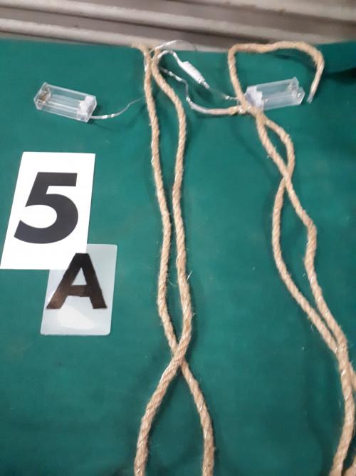 5/a 2x siertouw met verlichting, Diversen, Kerst, Ophalen of Verzenden, 'T Olde Gre-j, Info@toldegrej.nl, Endepoelstraat 20f Didam