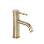 Wastafelkraan GOUD Geborsteld LAAGSTE PRIJS mengkraan, Ophalen of Verzenden, Nieuw, Rvs, Kraan