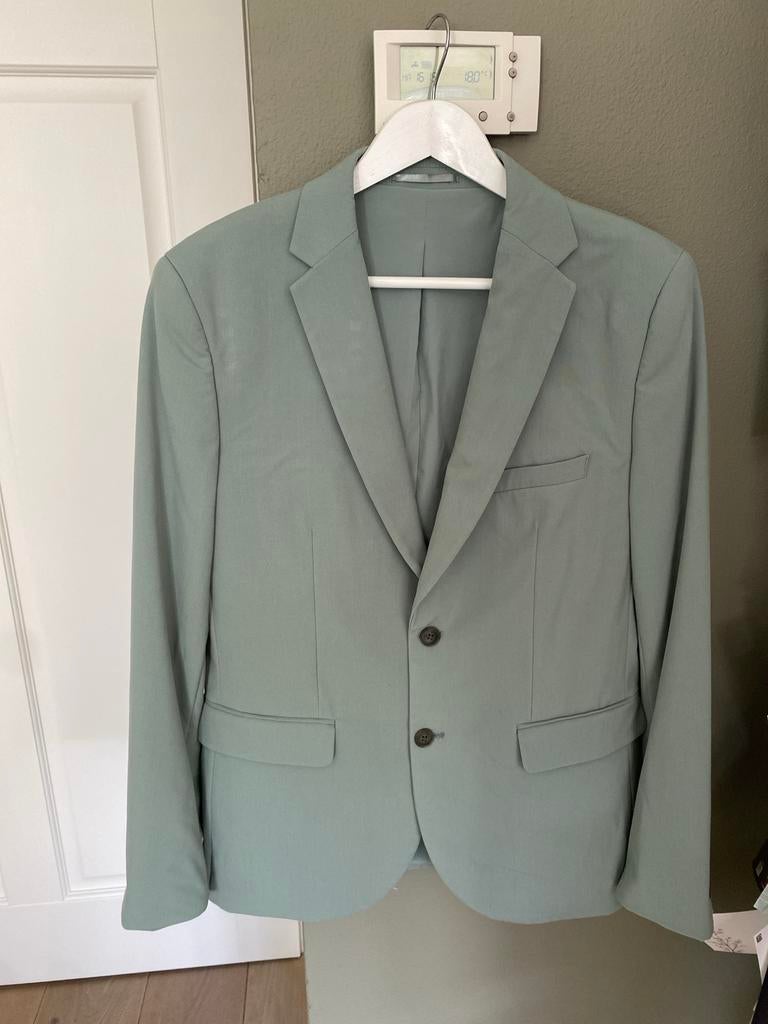 Pak van de We - Maat 52 - Groen - Zo goed als nieuw, Kleding | Heren, Ophalen of Verzenden, Zo goed als nieuw, Maat 52/54 (L)