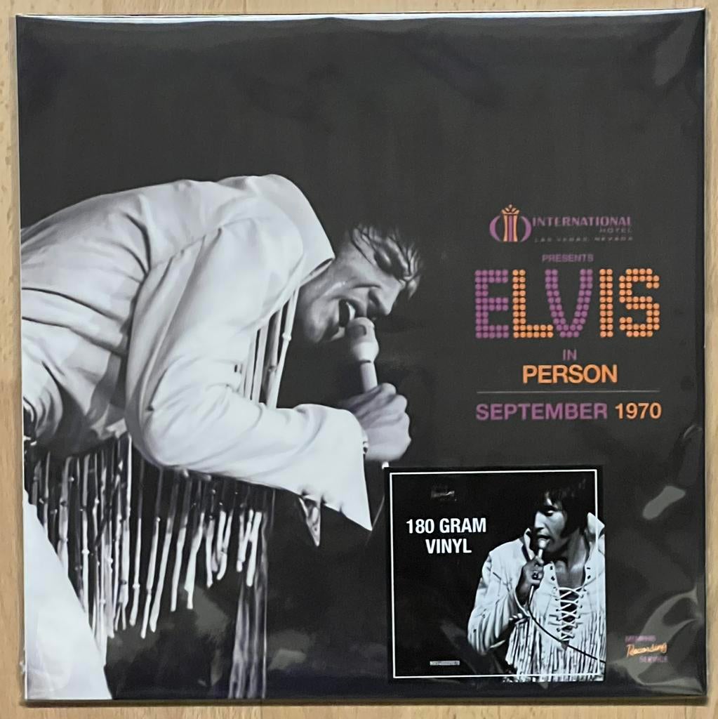 LP International Elvis In Person September 1970 NIEUW SEALED, Ophalen of Verzenden, Nieuw in verpakking, 12 inch