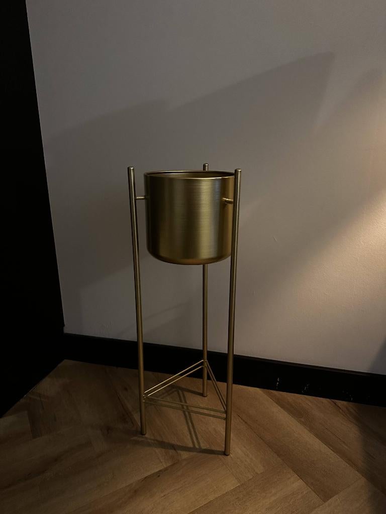 Gouden Binnen Plantenbak, Ophalen, Nieuw, Binnen, Metaal