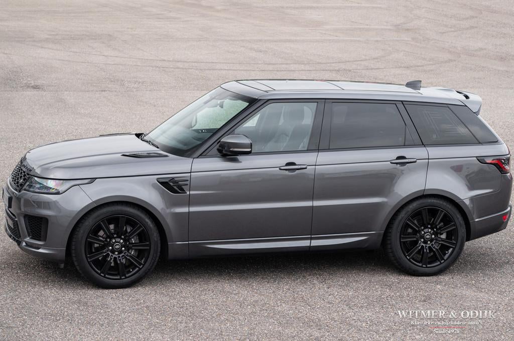 Land Rover Range Rover Sport P400e HSE Pano dak, Black Pack, Auto's, Automaat, Adaptive Cruise Control, Gebruikt, Zwart