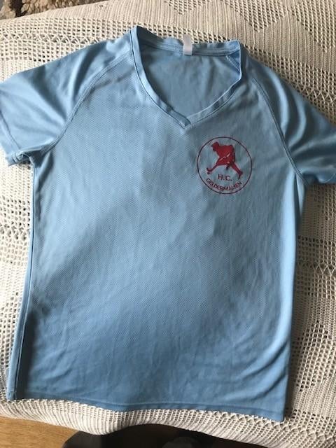 HC Geldermalsen hockeyshirt, Ophalen of Verzenden, Zo goed als nieuw, Jongen, Jas
