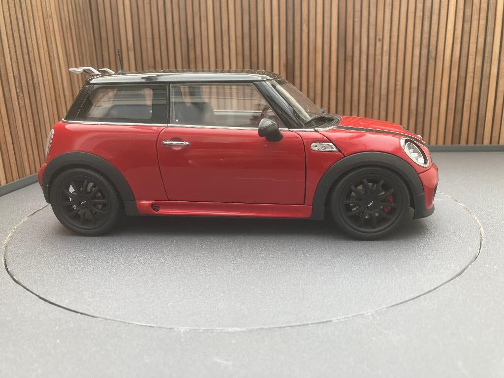Mini Cooper S John Cooper Works Tuning Red 1:18 Kyosho MJ, Hobby en Vrije tijd, Modelauto's | 1:18, Ophalen of Verzenden, Gebruikt