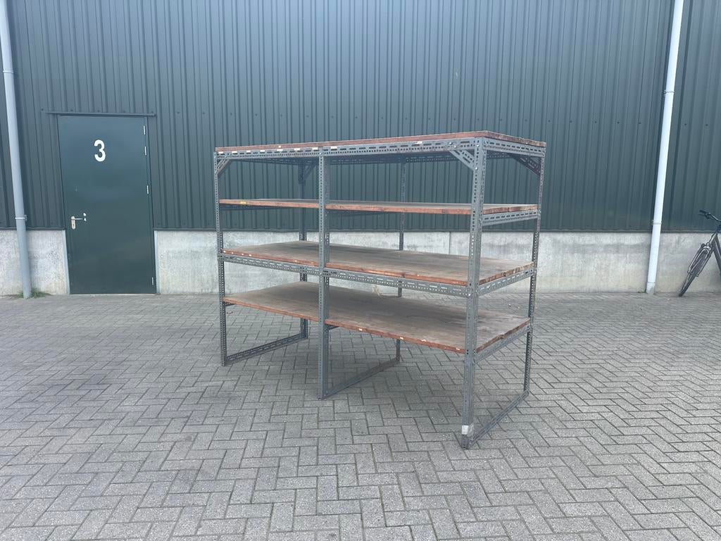 2x Stelling 230x100x180, Ophalen