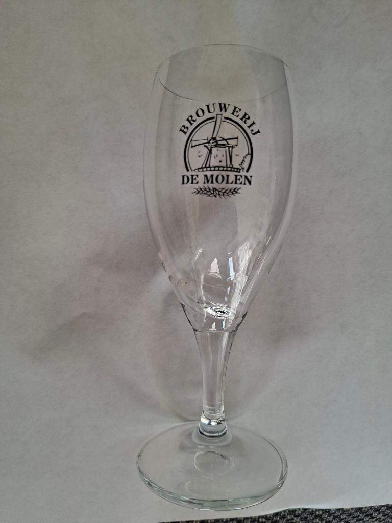 Brouwerij de Molen bier proef glas, Verzamelen, Biermerken, Ophalen of Verzenden, Nieuw, Glas of Glazen, Overige merken